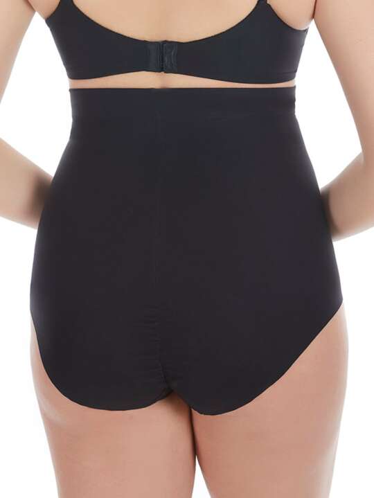 10893SE Slip taille haute gainant Curves Selmark Noir face