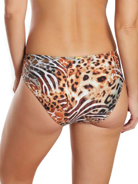 BA202SE Bas maillot de bain bikini Animal Selmark Mare Marron face