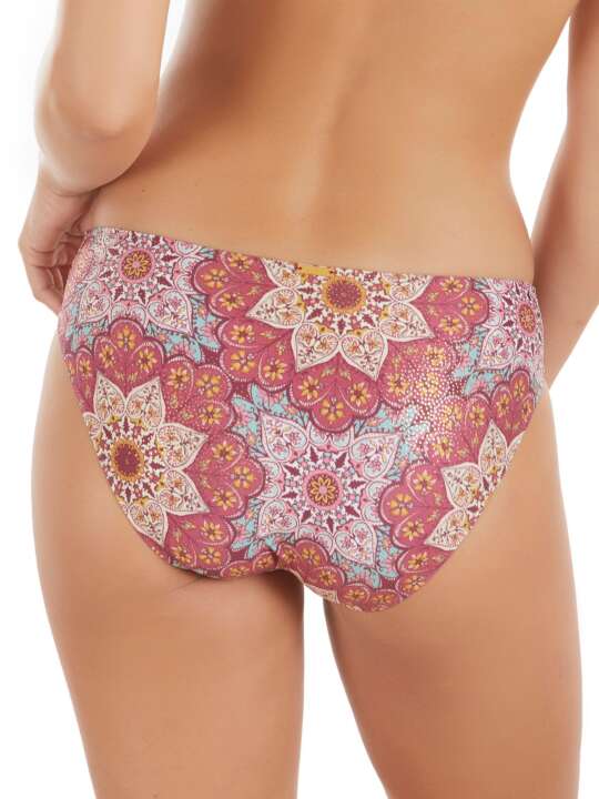 BA402SE Bas maillot de bain bikini Mandala Selmark Mare Prune face