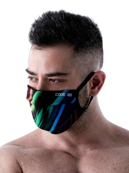 8060COD Mixed protection mask C22 white Code22 White face