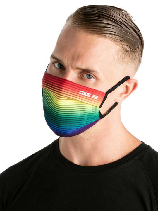 8060COD Mixed protection mask C22 red Code22 Red face
