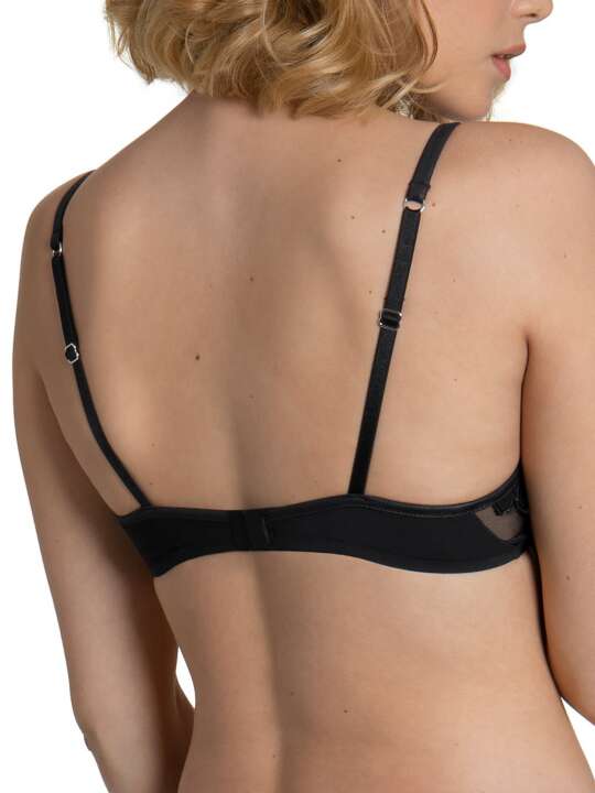 10289LI Soutien-gorge préformé Illusion Lisca Noir face