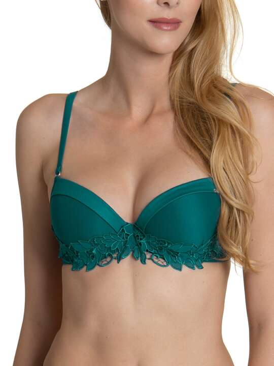 10289LI Soutien-gorge préformé Illusion Lisca Vert face