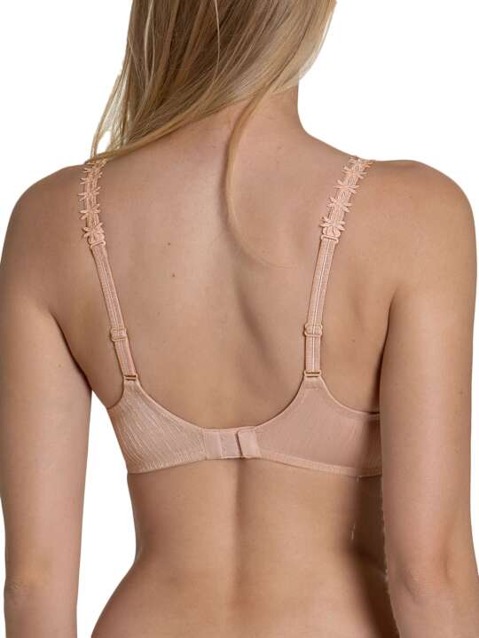 20252LI Soutien-gorge préformé Gracia bonnets F à H Lisca Rose face