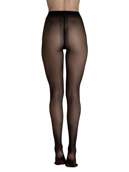 50017LI Collants 20 DEN transparents Selection Lisca Noir face