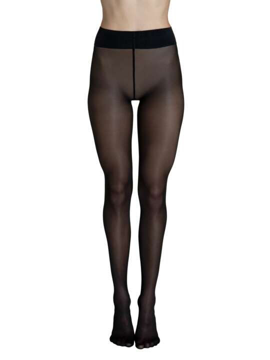 50019LI Collants 40 DEN transparents Selection Lisca Noir face