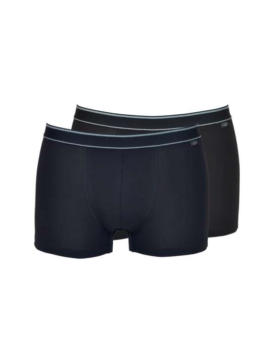 32029LI Pack x2 boxers Apolon Lisca Men Noir face