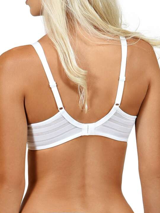 20265LI Soutien-gorge préformé Alegra Lisca bonnets B, C, D et E. Blanc face