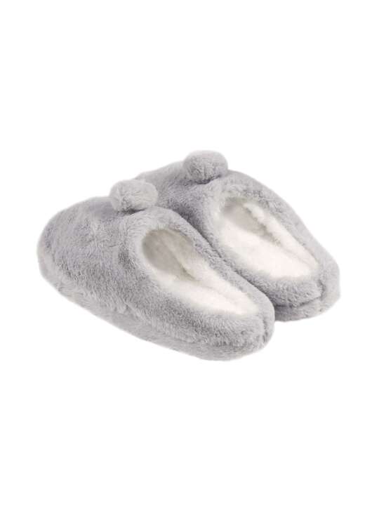 59074AD Chaussons Bolas gris Admas Gris face