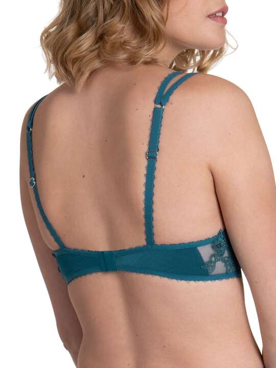 10301LI Soutien-gorge push-up Peony Lisca Bleu Turquoise face