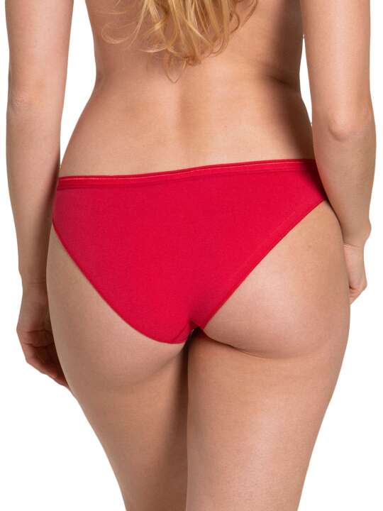 62280LI Slip italien Happyday corail Lisca Cheek Corail face