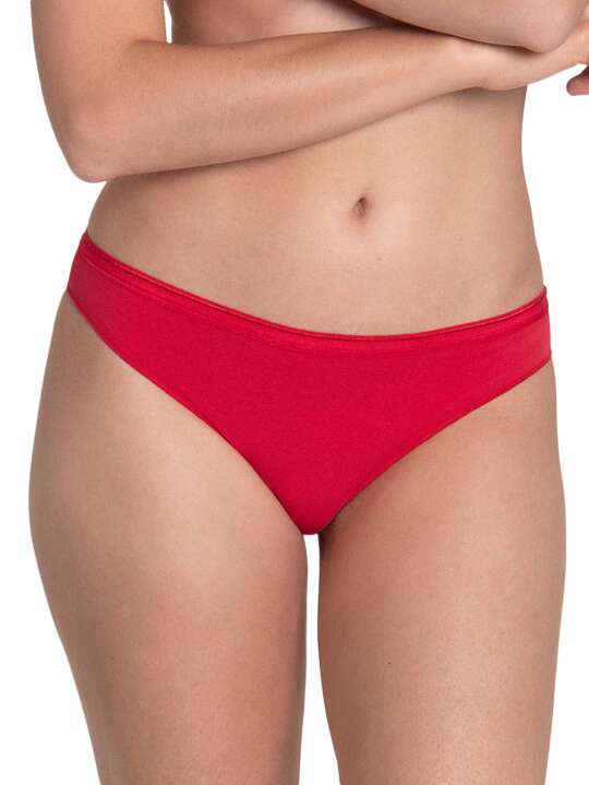 62280LI Slip italien Happyday corail Lisca Cheek Corail face