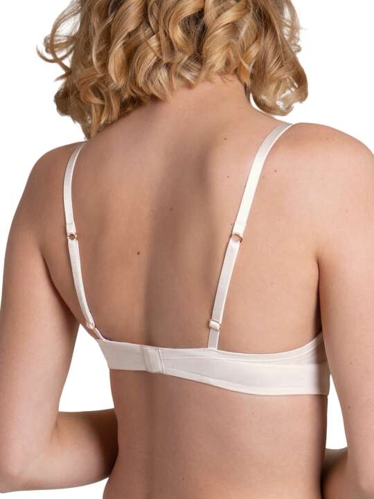 10310LI Soutien-gorge push-up multipositions Rose Marige ivoire Lisca Ivoire face