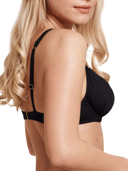 40511LI Okinawa Lisca Armature Swimsuit Top Black face
