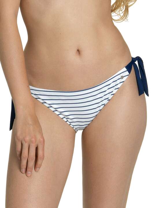41517LI Tie-dye swimming costume stockings Puerto Rico Lisca Navy Blue face