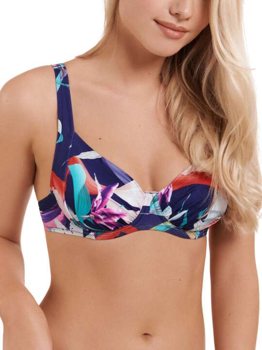 40565LI Nice Lisca Armature Swimsuit Top Blue face
