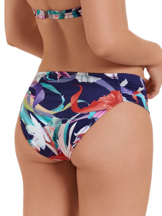 41512LI High waist swimming costume bottoms Nice Lisca Blue face