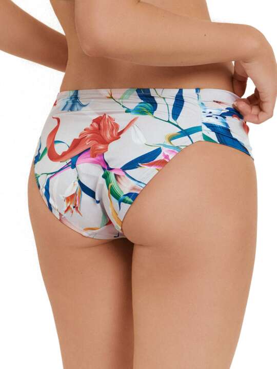 41512LI High waist swimming costume bottoms Nice Lisca Light Grey face