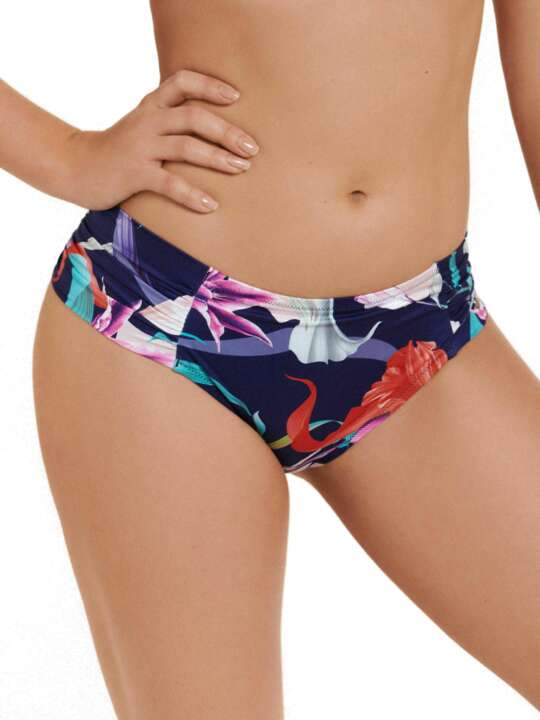 41512LI High waist swimming costume bottoms Nice Lisca Blue face