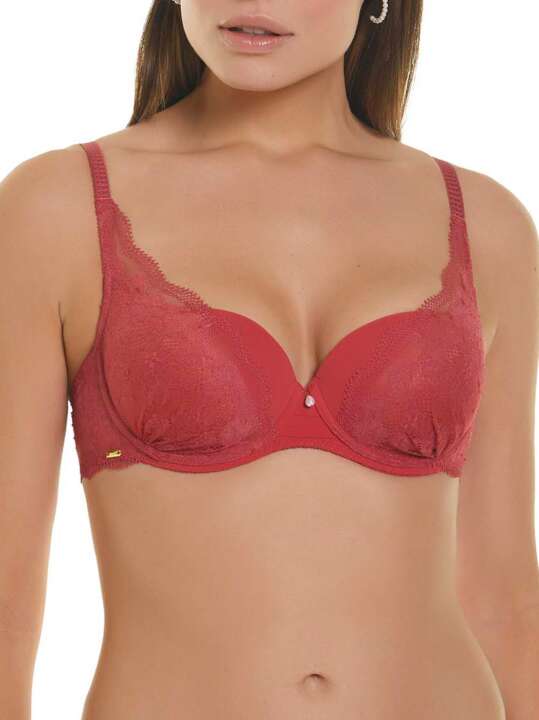 30817SE Soutien-gorge préformé Jolie Selmark Rouge face