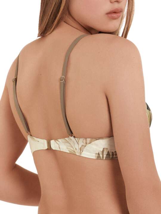 40531LI Ensenada Lisca preformed swimsuit top Green face