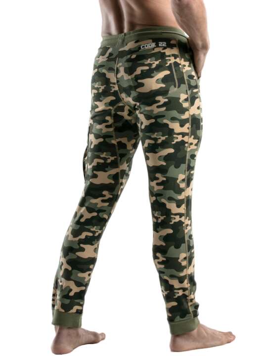 9809COD Pantalon jogging Force Code22 Camouflage face