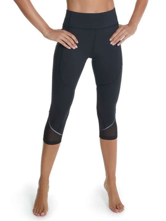 ST274SE Sports leggings 7-8 Tech ST2 black Selmark Black face
