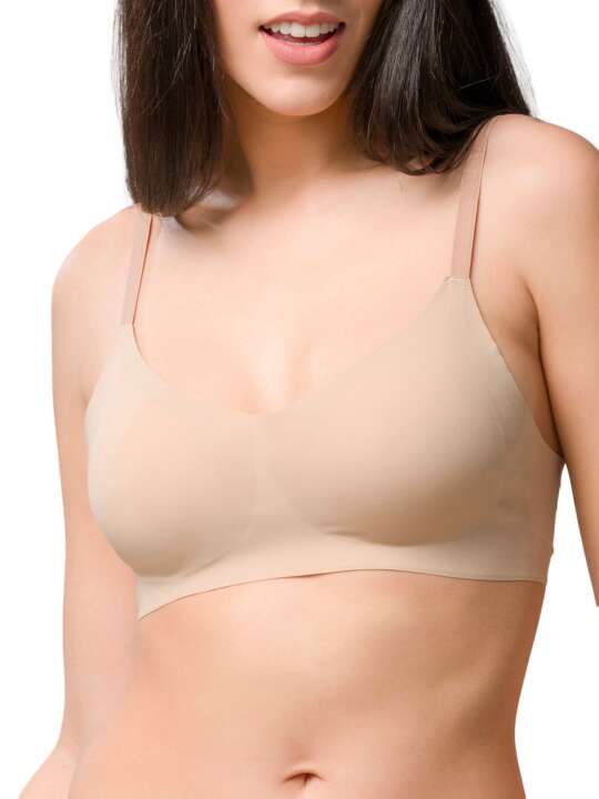 15100LU Sports bra without underwire Every Wear Luna Splendida Skin face