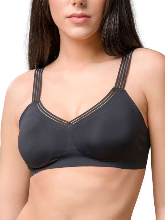 15101LU Underwired bra Every Wear Luna Splendida Black face