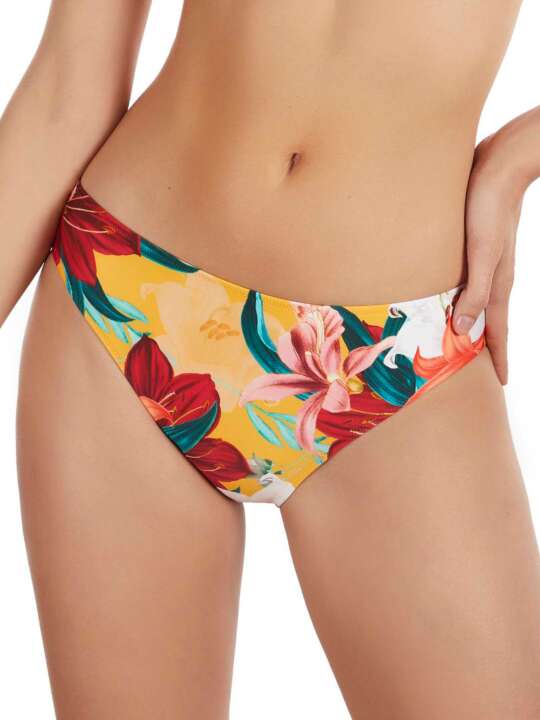 BB102SE Bas maillot slip bain bikini Lirios Selmark Mare Jaune face