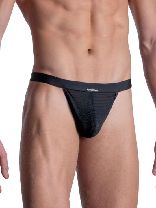 211710M String bain tanga M2114 Beachclub Manstore Noir face