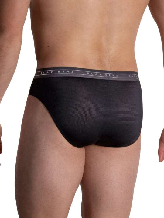 108852O Sports briefs RED2110 black Olaf Benz Black face
