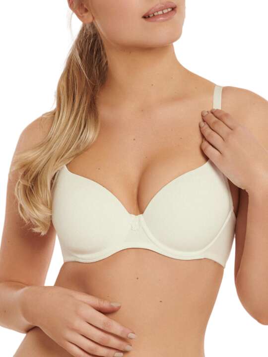 20284LI Soutien-gorge préformé Ines Lisca Ivoire face