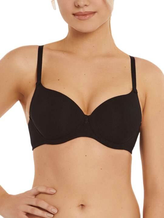 20284LI Soutien-gorge préformé Ines Lisca Noir face