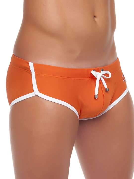 57108 Slip bain push-up Leo NIT Orange face