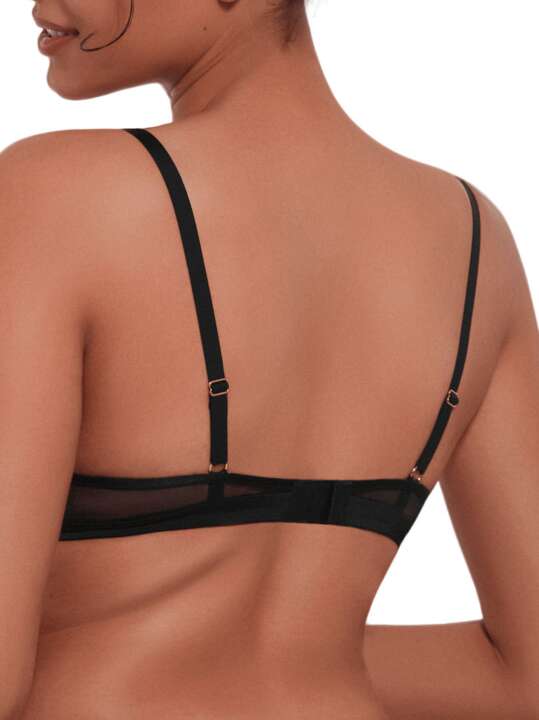 10315LI Soutien-gorge push-up Sapphire Lisca Noir face