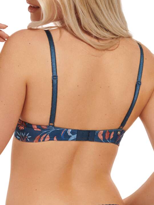 60479LI Soutien-gorge préformé Mellow Lisca Cheek Bleu face