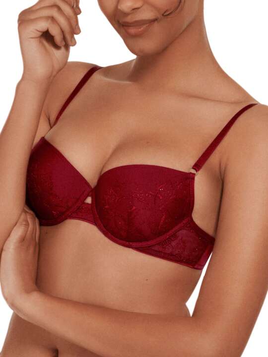 10321LI Soutien-gorge préformé Ruby Lisca Rouge face