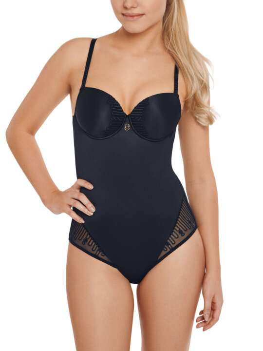 23323LI Body préformé Ivonne Lisca Gris Foncé face