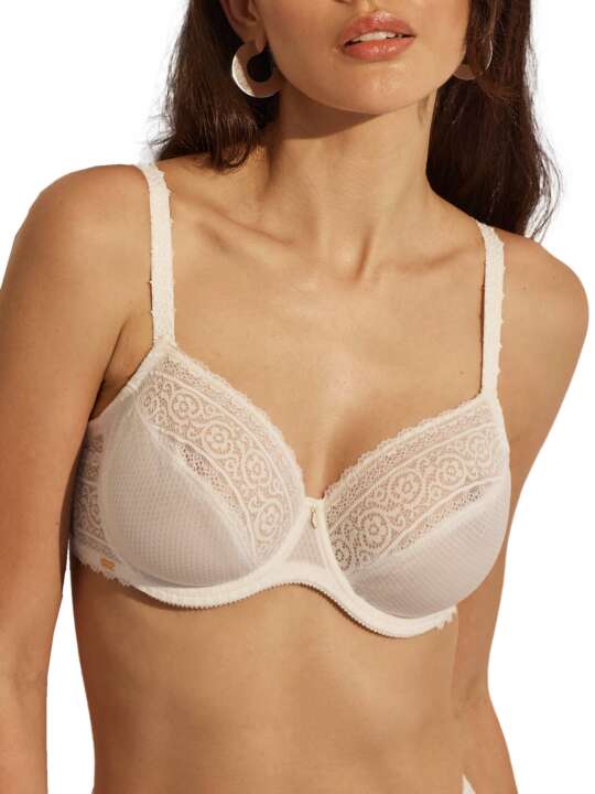 50811SE Soutien-gorge emboîtant Flavia Mariage Selmark Ivoire face