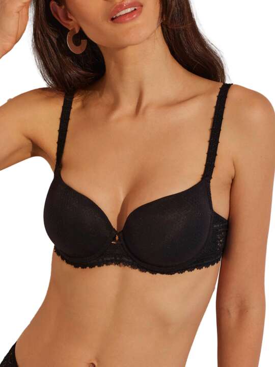 50817SE Soutien-gorge préformé Flavia Selmark Noir face