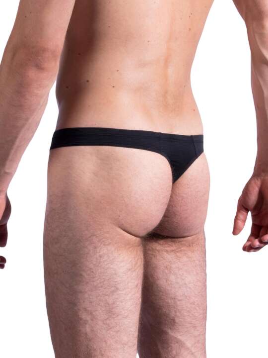 105837O Thong RED1201 Olaf Benz Black face