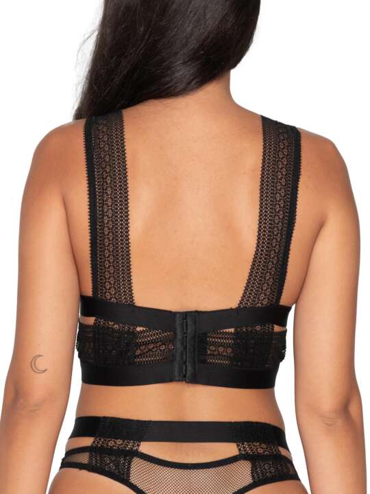 14200LU Bralette Scandal Luna Splendida Noir face