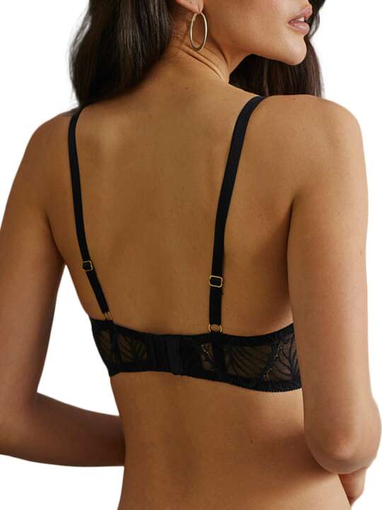 60827SE Soutien-gorge préformé sans armatures Giorgia Selmark Noir face