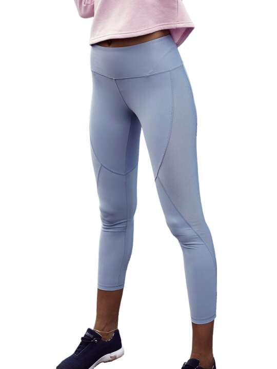 LA0344L Sports leggings Winter Pastels Lascana Blue face