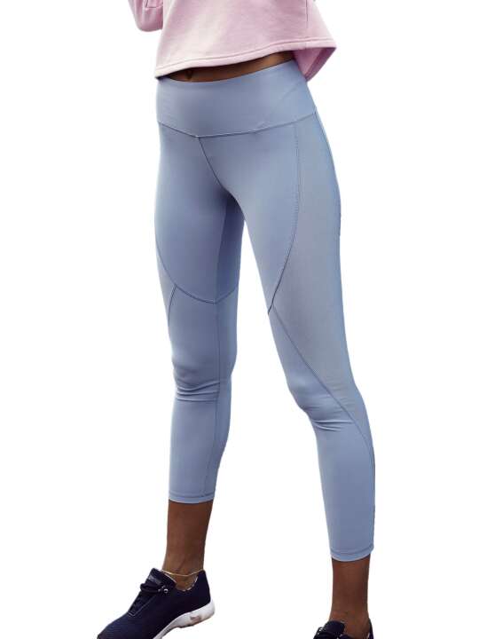 LA0344L Leggings de sport Winter Pastels Lascana Bleu face