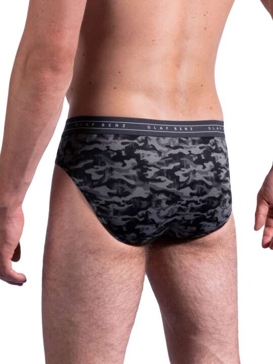 108997O Sports briefs RED2168 Olaf Benz Camouflage face