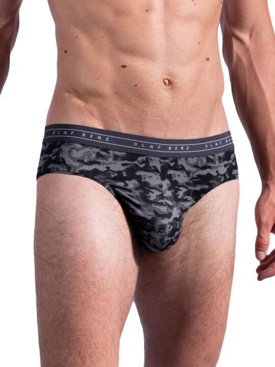 108997O Sports briefs RED2168 Olaf Benz Camouflage face