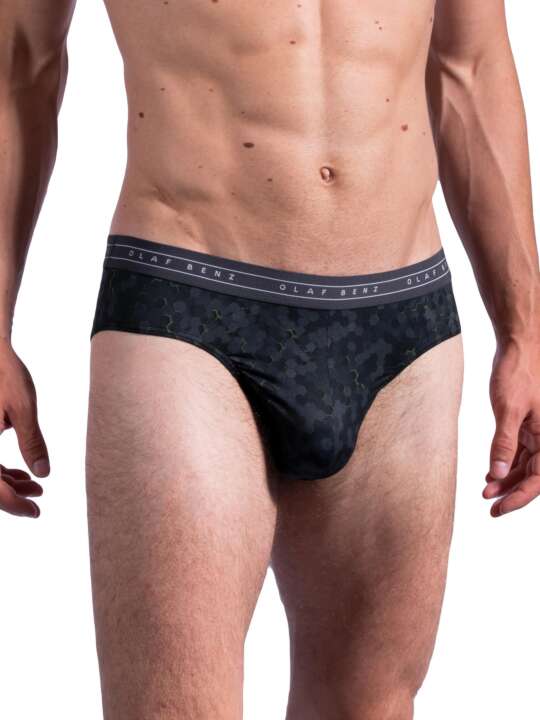 108982O Sports briefs RED2165 Olaf Benz Printed face