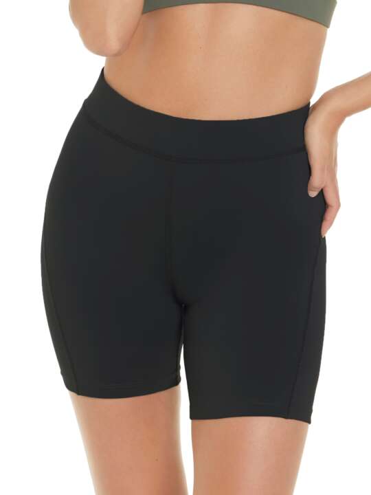 ST373SE Short de sport Tech ST3 Selmark Noir face